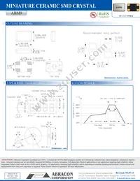 ABM9-12.000MHZ-10-D1Y-T Datasheet Page 2