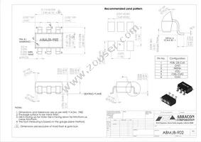 ABMJB-902-Q82USY-T3 Datasheet Cover