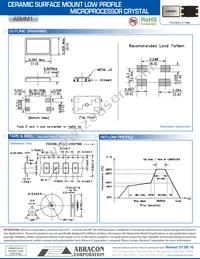 ABMM1-24.000MHZ-16-T Datasheet Page 2