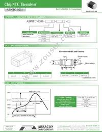 ABNTC-0201-104J-4150F-T Datasheet Page 2