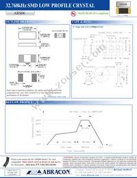 ABS06-32.768KHZ-6-T Datasheet Page 2