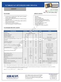 ABS06W-32.768KHZ-K-1 Datasheet Cover