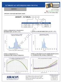 ABS06W-32.768KHZ-K-1 Datasheet Page 2