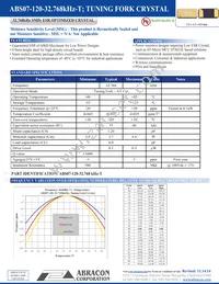 ABS07-120-32.768KHZ-T Datasheet Cover