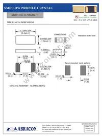ABS07-166-32.768KHZ-T Datasheet Page 2