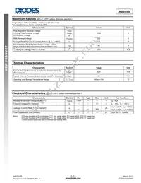 ABS10B-13 Datasheet Page 2