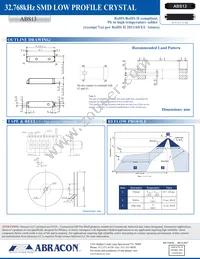 ABS13-32.768KHZ-T Datasheet Page 2