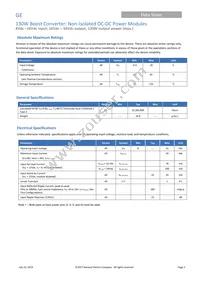 ABXS005A4X341-SRZ Datasheet Page 2