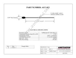 ACC023 Datasheet Cover