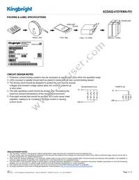 ACDA02-41SYKWA-F01 Datasheet Page 4