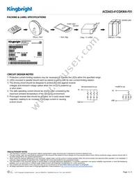 ACDA03-41CGKWA-F01 Datasheet Page 4