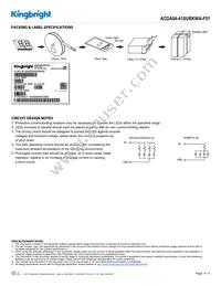 ACDA04-41SURKWA-F01 Datasheet Page 4