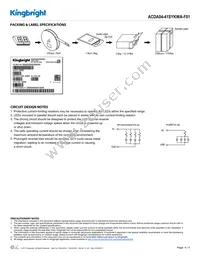 ACDA04-41SYKWA-F01 Datasheet Page 4