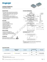 ACDA56-41CGKWA-F01 Datasheet Cover