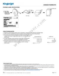 ACDA56-41CGKWA-F01 Datasheet Page 4
