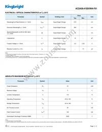 ACDA56-41SEKWA-F01 Datasheet Page 2