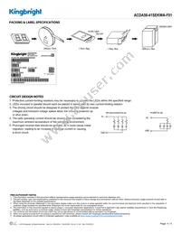 ACDA56-41SEKWA-F01 Datasheet Page 4