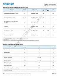 ACDA56-41SYKWA-F01 Datasheet Page 2