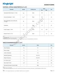 ACDA56-51CGKWA Datasheet Page 2