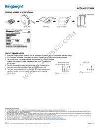 ACDA56-51SYKWA Datasheet Page 4