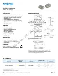 ACDC02-41CGKWA-F01 Datasheet Cover