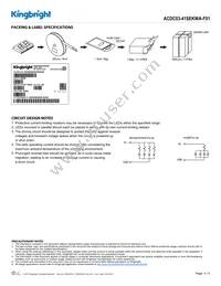 ACDC03-41SEKWA-F01 Datasheet Page 4
