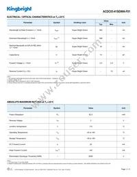 ACDC03-41SGWA-F01 Datasheet Page 2