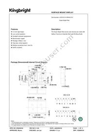 ACDC03-41SRWA-F01 Datasheet Cover
