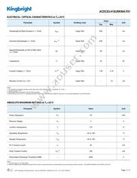 ACDC03-41SURKWA-F01 Datasheet Page 2