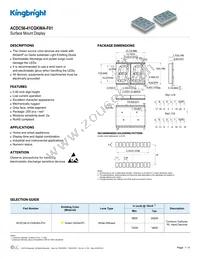 ACDC56-41CGKWA-F01 Datasheet Cover