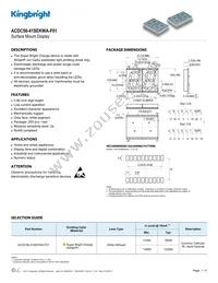 ACDC56-41SEKWA-F01 Datasheet Cover