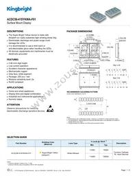 ACDC56-41SYKWA-F01 Datasheet Cover