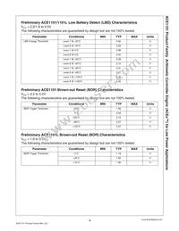 ACE1101BEMT8X Datasheet Page 6