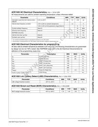 ACE1502EMX Datasheet Page 4