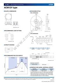 ACM12V-701-2PL-TL00 Datasheet Page 3