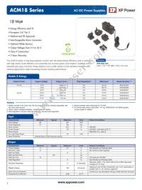 ACM18US05 Datasheet Cover