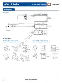 ACM18US05 Datasheet Page 3