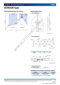ACM2520-451-2P-T002 Datasheet Page 4