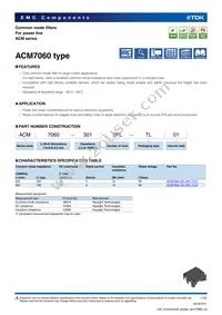 ACM7060-301-2PL-TL01 Datasheet Cover