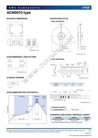 ACM9070-701-2PL-TL01 Datasheet Page 3