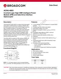 ACNU-4803-500E Datasheet Cover