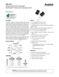 ACPL-312T-000E Datasheet Cover
