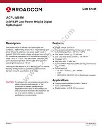 ACPL-M61M-060E Cover