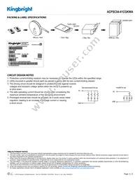 ACPSC04-41CGKWA Datasheet Page 4