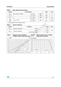 ACS102-6TA Datasheet Page 3