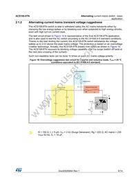 ACS108-8TN-TR Datasheet Page 9