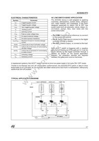 ACS302-5T3-TR Datasheet Page 3