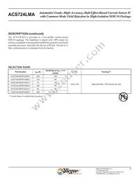 ACS725LMATR-50AB-T Datasheet Page 2