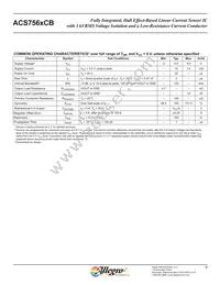 ACS756KCA-050B-PFF-T Datasheet Page 5