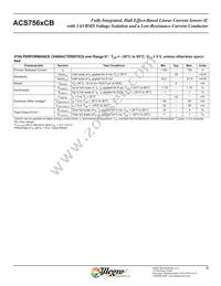 ACS756KCA-050B-PFF-T Datasheet Page 7
